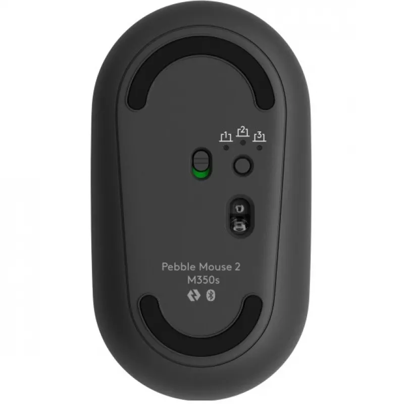 Logitech Pebble 2 Combo belaidė klaviatūra ir pelė QWERTZ vokiška pilka