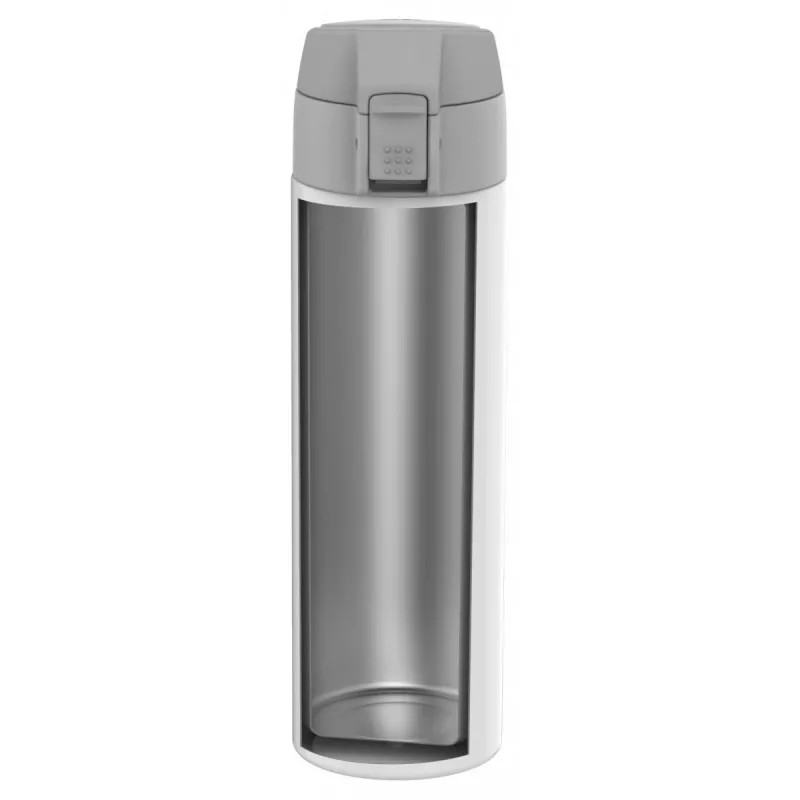 ZWILLING THERMO termosas – kelioninis puodelis, dvigubos sienelės izoliacija, 450 ml, 22,8 cm, baltas