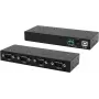 Exsys EX-13074HM - USB 2.0 keitiklis, USB-B į 4x RS-232, FTDI