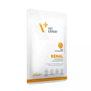 VET EXPERT Veterinary Diet Renal Cat – šlapias ėdalas katėms – 100g