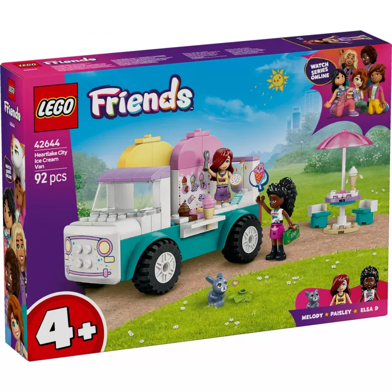 LEGO FRIENDS 42644 „Širdies miesto“ ledų furgonėlis