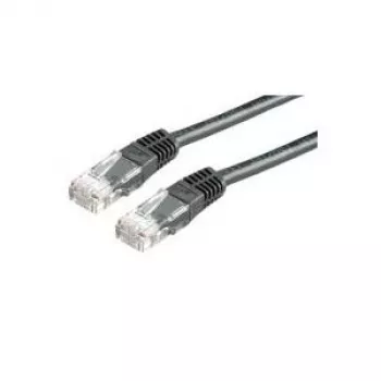 Value 21.99.1525 Ethernet Patch Laidas Juodas