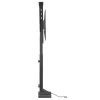 Grindinis TV stovas MACLEAN MC-866 37–65 colių (94–165,1 cm), VESA iki 600×400, maks. apkrova 50 kg, juodas