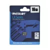 PATRIOT PSF16GMDC10 microSDHC atminties kortelė — 16 GB, Class 10, UHS-I (U1), 80 MB/s, juoda
