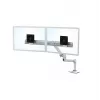 Stalinis laikiklis Ergotron LX Series Dual Direct Arm 63,5 cm (25 colių) Baltas