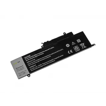Baterija Green Cell DE82, skirta DELL Inspiron 11 3147/3148/3152/3153/3157/3158 ir 13 7347/7348/7352/7353/7359
