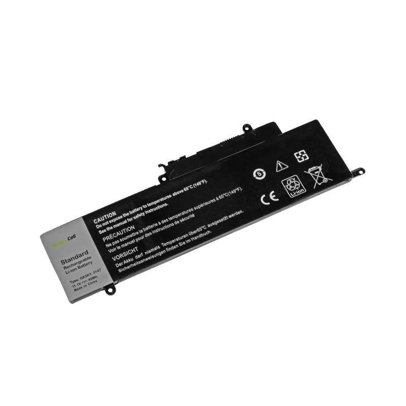 Baterija Green Cell DE82, skirta DELL Inspiron 11 3147/3148/3152/3153/3157/3158 ir 13 7347/7348/7352/7353/7359