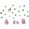 Lipdukas ant sienos Hasbro Peppa Pig PP13870PP šviečiantys tamsoje žvaigždutės