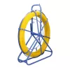 Extralink kabelių traukimo strypas 3,8 mm 75 m | Stiklo pluošto FRP, skersmuo 3,8 mm, ilgis 75 m, geltonas