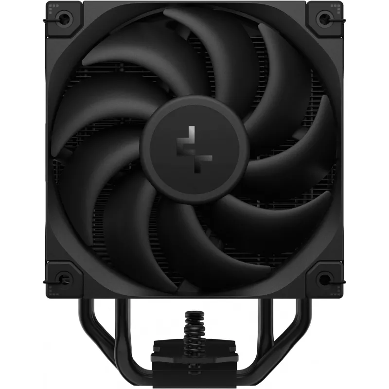 Oro aušintuvas DeepCool AK400 Digital PRO — 120 mm ventiliatorius, PWM, 1850 RPM, FDB, suderinamas su LGA 1700/1200/115x/AM4/AM5, juodas