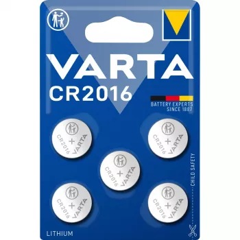 Vienkartinė ličio baterija Varta 6016101415 (5 vnt., 3 V)