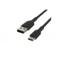 USB-A į USB-C laidas 3m juodas