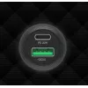 Automobilinis kroviklis Unitek P1400A su USB-C ir USB-A, 38W, Quick Charge 3.0, įėjimas 12–24V, juodas