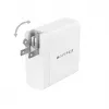 HYPER HJG140WW universalus baltas AC greitasis kroviklis, 140 W, GaN, 2x USB-C + 1x USB-A, patalpoms