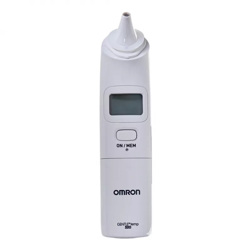 Omron Gentle Temp 520 bekontaktis ausies termometras baltas