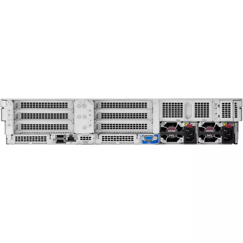 Serveris HPE ProLiant DL380 Gen11 4510 2,4 GHz 12 branduolių 1P 64 GB-R 8SFF MR408i-o 2x960 GB SSD 2x1000 W PS EMEA