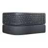 Logitech ERGO K860 – belaidė klaviatūra, 2.4 GHz, Bluetooth 5.0, QWERTY GB, grafito spalva