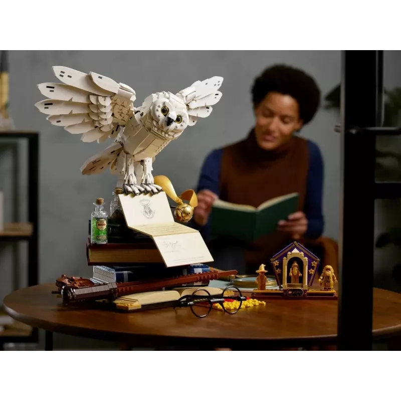 LEGO Hogwarts Icons Kolekcinis leidinys 76391 – 3010 dalių, 3 minifigūrėlės, 18+