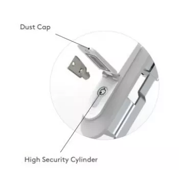LANVIEW LVR-KEY-WK2 WK2 raktas RCCTV002 spintai, juodas