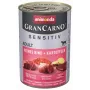 ANIMONDA GranCarno Adult Sensitiv Jautiena su bulvėmis – šlapias šunų ėdalas – 400g