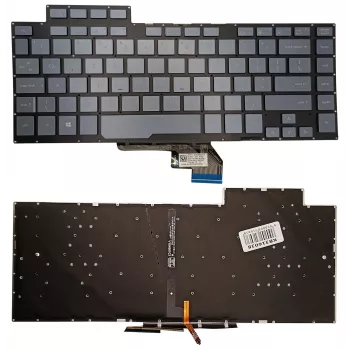 ASUS KB316038 klaviatūra (pakeitimas) su foniniu apšvietimu, JAV išdėstymas, juoda