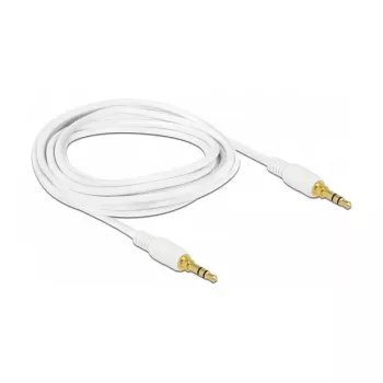 Garso laidas DeLOCK 85550 2 m 3,5 mm Baltas
