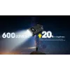Raktų pakabuko žibintuvėlis Nitecore TINI3 juodas 600 lm USB įkraunamas