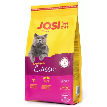 JOSERA JosiCat Sterilised Classic – sausas kačių ėdalas – 1,9 kg
