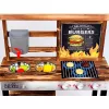 Virtuvėlė žaidimams Beach Picnic BBQ Country Sommer Kitchen, medinė