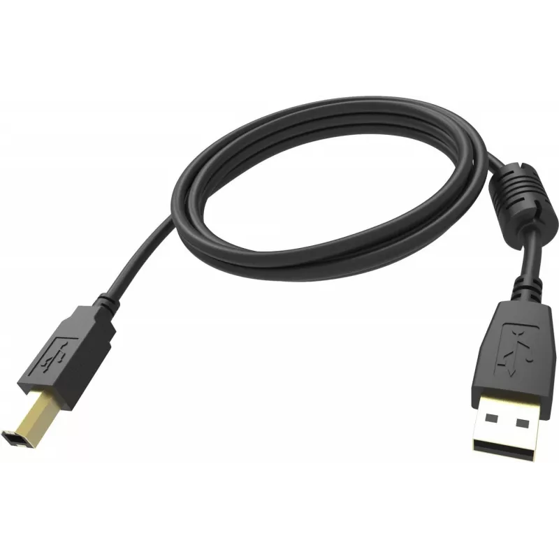 USB kabelis Vision TC2 5MUSB/BL 5 m, USB-A / USB-B, juodas