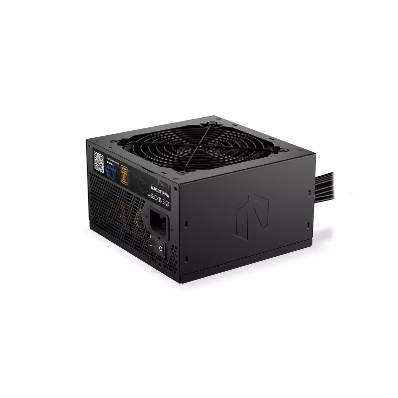 Maitinimo blokas ENDORFY Vero L6 750 W, 24 kontaktų ATX, 80 PLUS Bronze, 120 mm ventiliatorius, Juoda