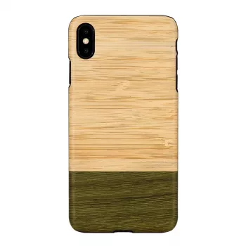 Dėklas iPhone XS Max man and wood – bambuko miško medinis nugarėlė, apsauginis korpusas