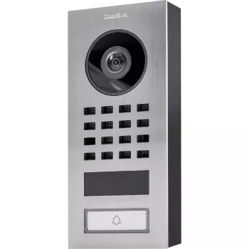 IP vaizdo durų skambutis DoorBird D1101V nerūdijančio plieno V4A – IP domofonas, vieno namo įėjimui