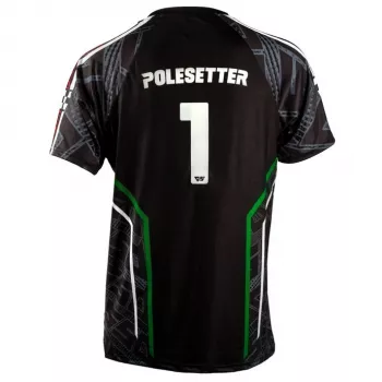 Polesetter ONE Simracing Marškinėliai Žalia - M