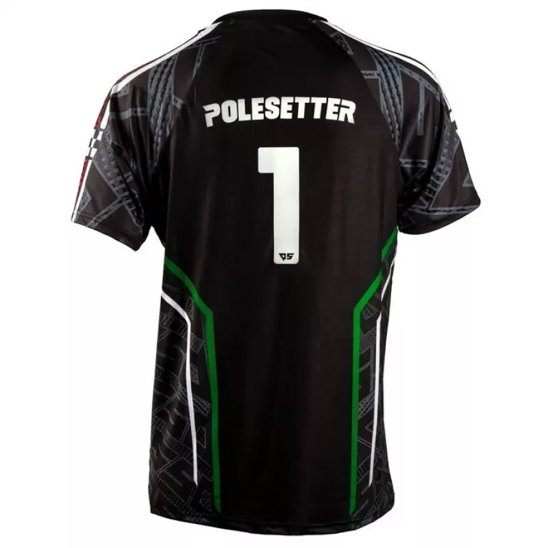 Polesetter ONE Simracing Marškinėliai Žalia - M