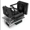 Mini benchtable korpusas Streacom BC1 Mini V2 sidabrinis – kompaktiškas atviro rėmo stendas