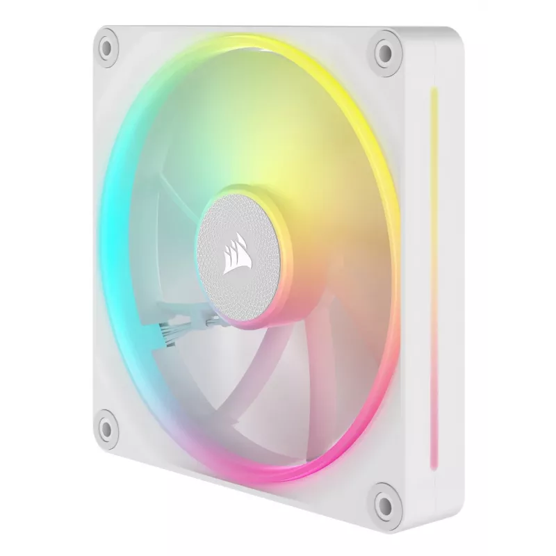 Ventiliatorių rinkinys Corsair iCUE LINK LX140 RGB 140 mm 2 vnt 2000 RPM baltas CO-9051032-WW