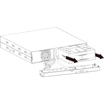 Baterijų modulis PowerWalker VFI 10000P/RT LCD (pakeitimas, suderinamas modelis VFI 10000P/RT)
