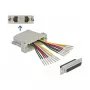 Adapteris D-Sub HD 44 kontaktų crimp moteriškas į 2 x RJ45 moteriškas DeLOCK 66836