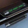 Laikina automobilio stovėjimo kortelė Tellur TLL171251 – metalo juoda, rodo du telefono numerius