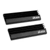 Akasa A-M2HS01-KT02 aušinimo sistema SSD šilumos šalintuvas/radiatoriuss juodas 1-2