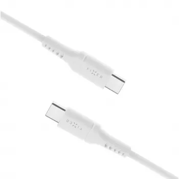 Fiksuotas USB-C laidas FIXED FIXDLS-CC2-WH, 2 m, 60 W
