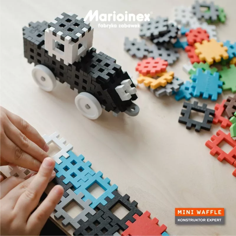 Marioinex Mini Waffle kaladėlių konstruktorius Constructor Expert, 501 vnt.
