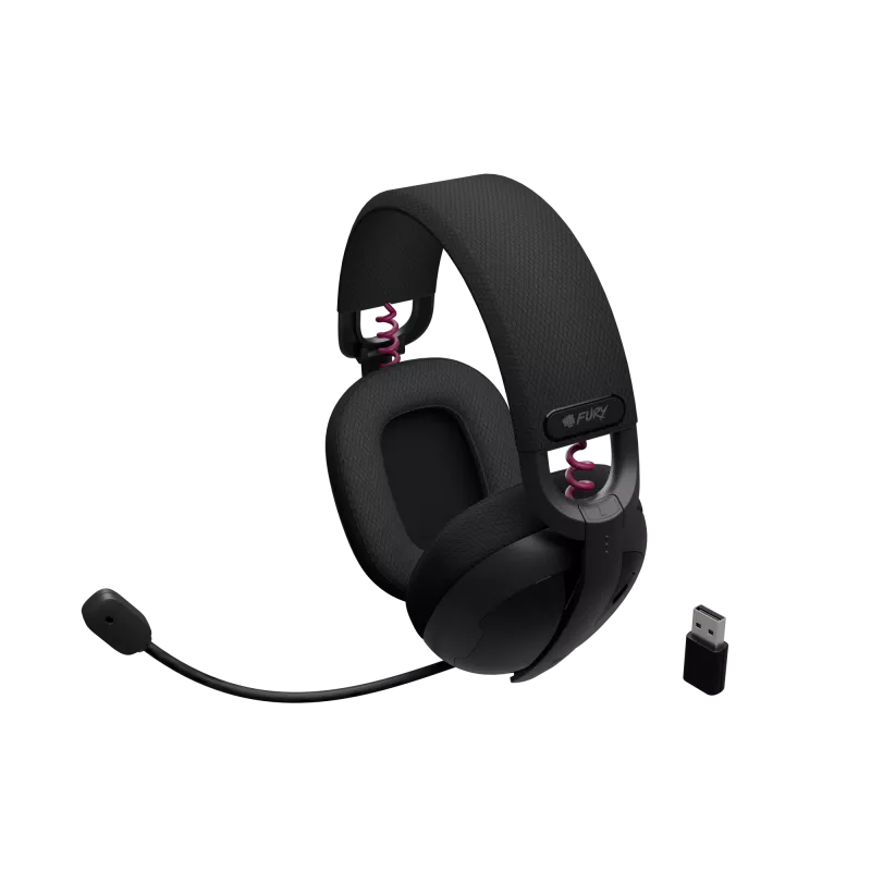 Genesis Fury Fukiya F6 belaidės ausinės žaidimams, Bluetooth, Over-Ear, mikrofonas, juodos