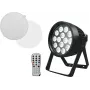 LED PAR šviestuvas EUROLITE 14x8W QCL – sceninis prožektorius, 14 LED × 8W, šalta balta / spalvų maišymas