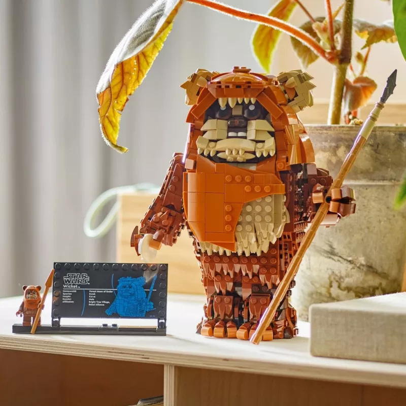 LEGO Star Wars Konstrukcinis rinkinys Wicket the Ewok 75430 – 1010 dalių, 230 mm modelis, nuo 12 metų