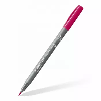 Staedtler pigment brush pen 371 flomasteris geltonas 1 vnt