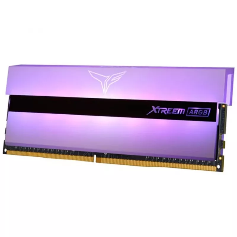 Teamgroup XTREEM ARGB 16 GB DDR4-3200 (2x 8 GB) dviejų modulių rinkinys, baltas, TF13D416G3200HC16CDC01, INTEL XMP