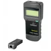 Kabelių testeris GEMBIRD NCT-31 – tęstinumo tikrintuvas su LCD, RJ-11/RJ-12/RJ-45, juodas