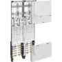 Komplektinis skydas HAGER ZK3ED24N 4Z DSS 2-laukis 1050mm (ZK3ED24N)